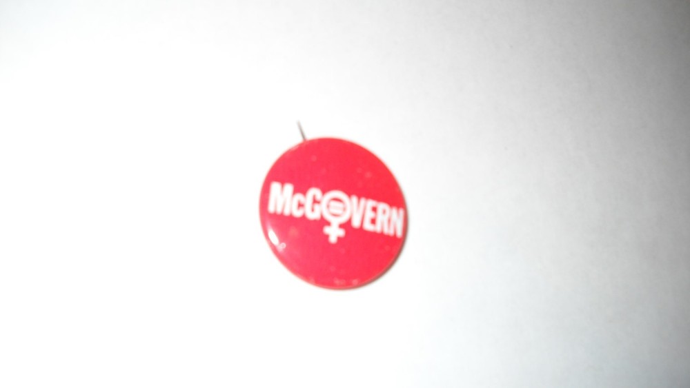 McGovern- Womans Equality - 1.125" pinback*