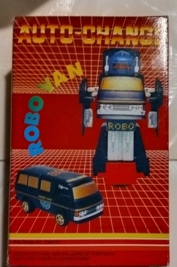 Auto Change Robo-Van Robot Transforming Figure