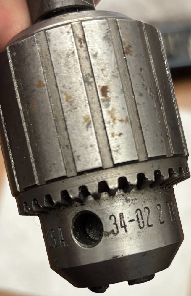 JACOBS 34-02 2 TAPER DRILL CHUCK 0-1/2''