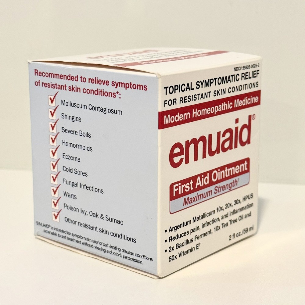 Emuaid First Aid Ointment Maximum Strength - 2 oz Exp 12/2026