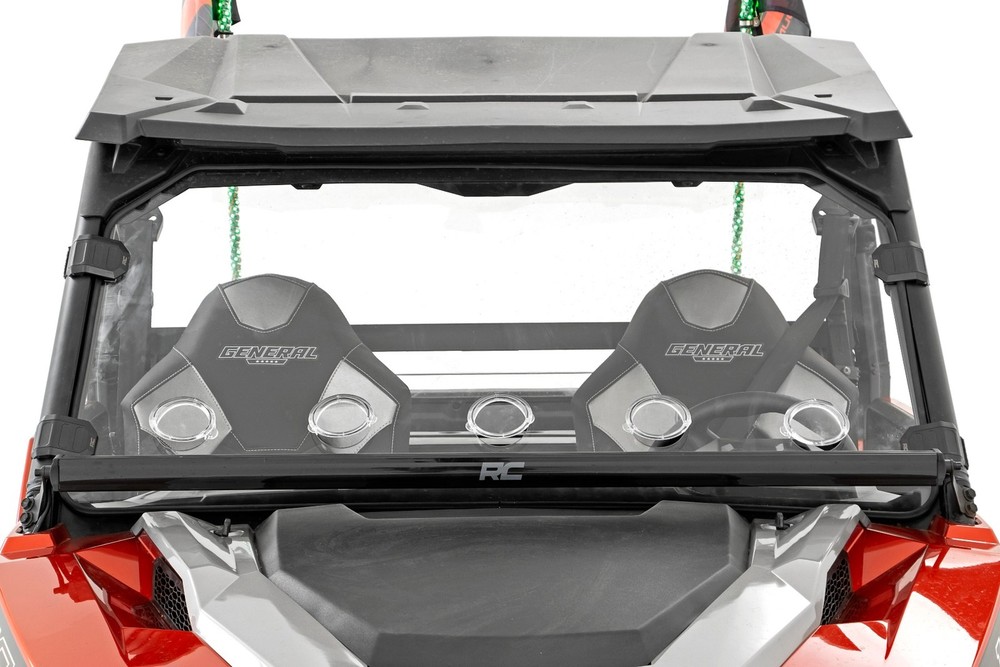 Rough Country Vented Full Windshield for Polaris General