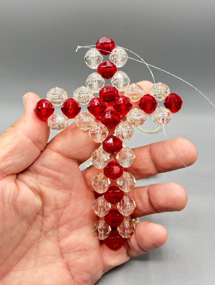 Beaded Cross Hanging Window Decorations