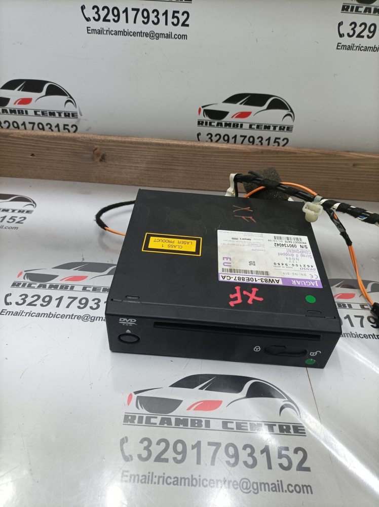 💥CD CHARGER DVD PLAYER NAVIGATION MODULE JAGUAR XF AW83-10E887-CA D3