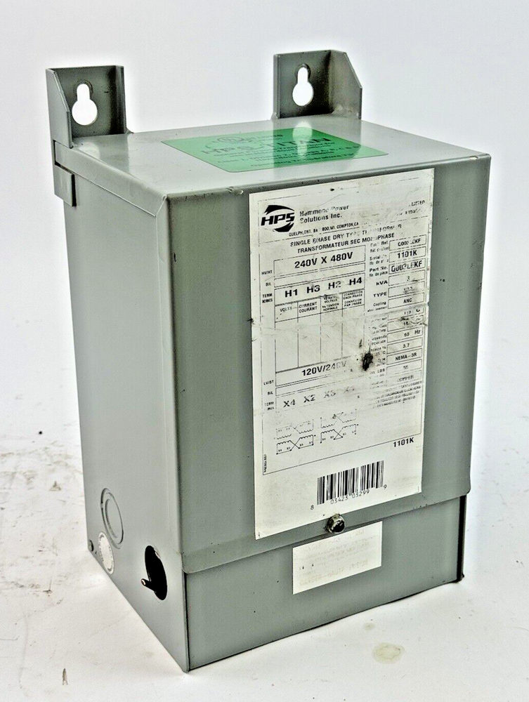 HPS HAMMOND POWER SOLUTIONS - Q003LEKF - SINGLE PHASE DRY TYPE TRANSFORMER