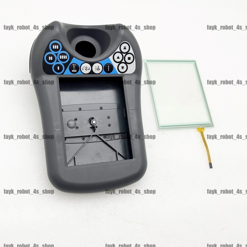 F ABB DSQC679 IRC5 teach Pendant PAD overlay+front+back case shell+touch screen