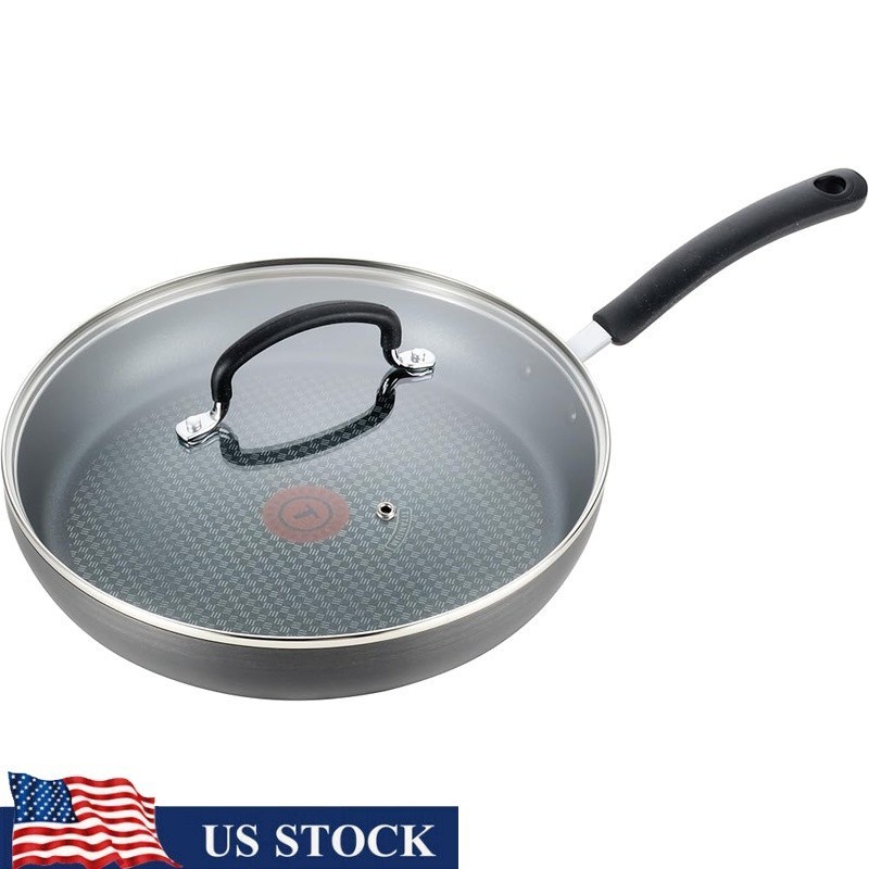 Nonstick Cookware Set Hard Anodized Aluminum Thermo-Spot Comfortable Handle New