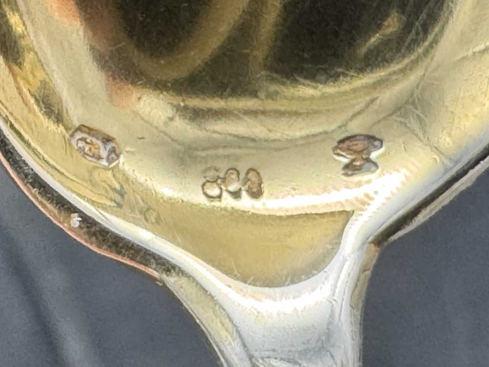 Pair of Vintage 800 Silver Spoons, 52 grams