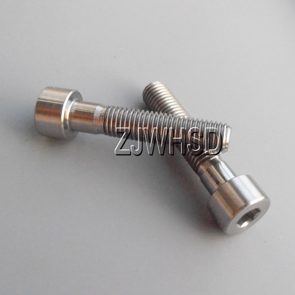 2pcs M7 x 35 mm Ti Titanium Screw Bolt Allen Hex Socket Cap Head