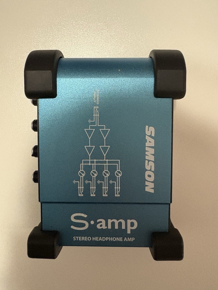 Samson S-amp Stereo Headphone Amplifier Amp