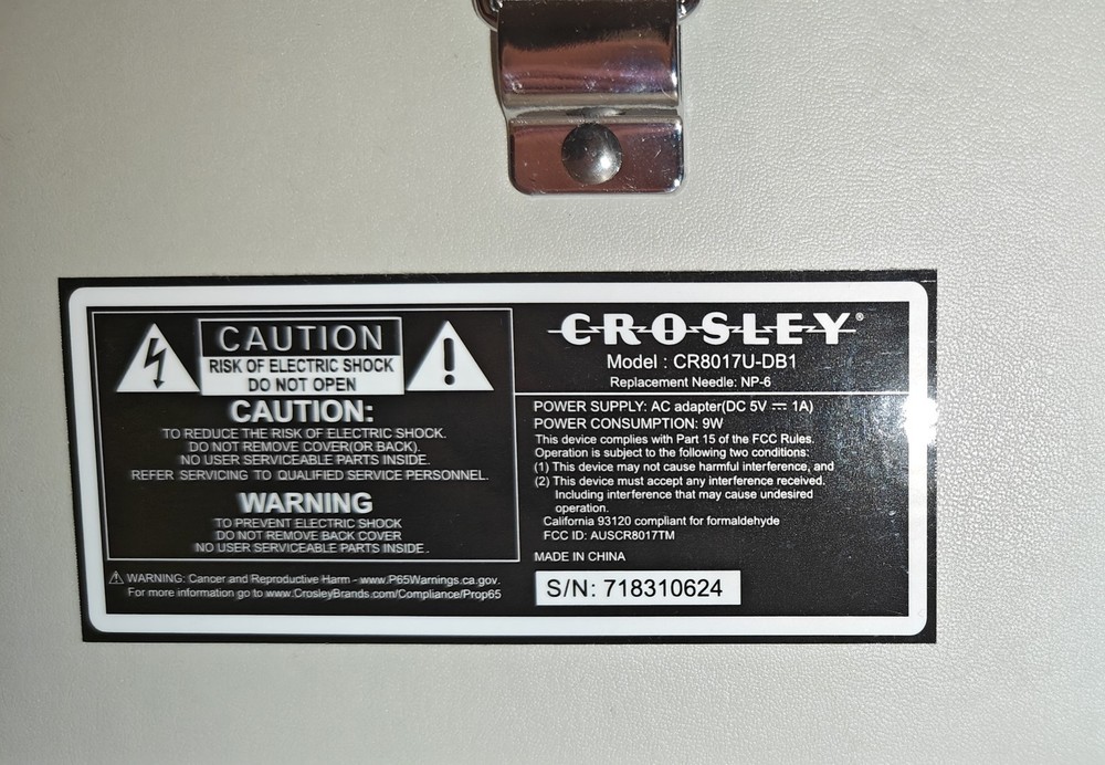 Crosley Record Player Mint Green Bluetooth Custom