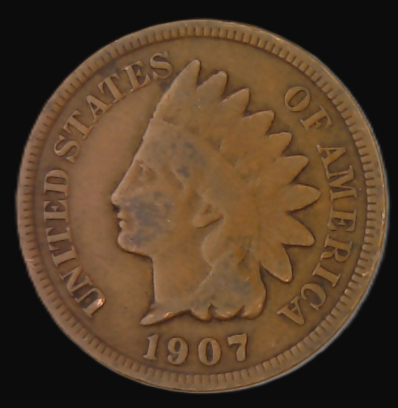 1907 Indian Head Cent "G" Condition