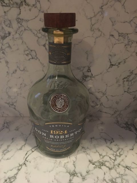 Don Robert Tequila Bottle EMPTY
