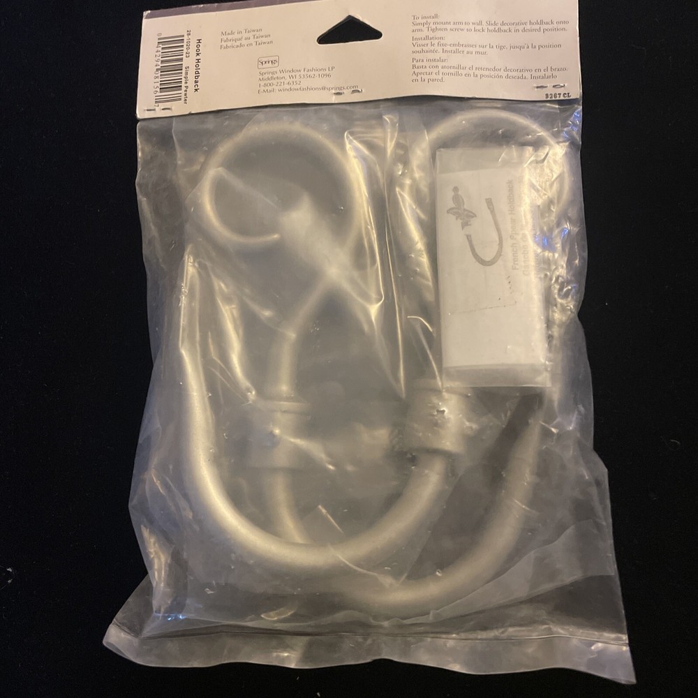 Curtain Holdbacks Wall Mounted Hooks/Stay