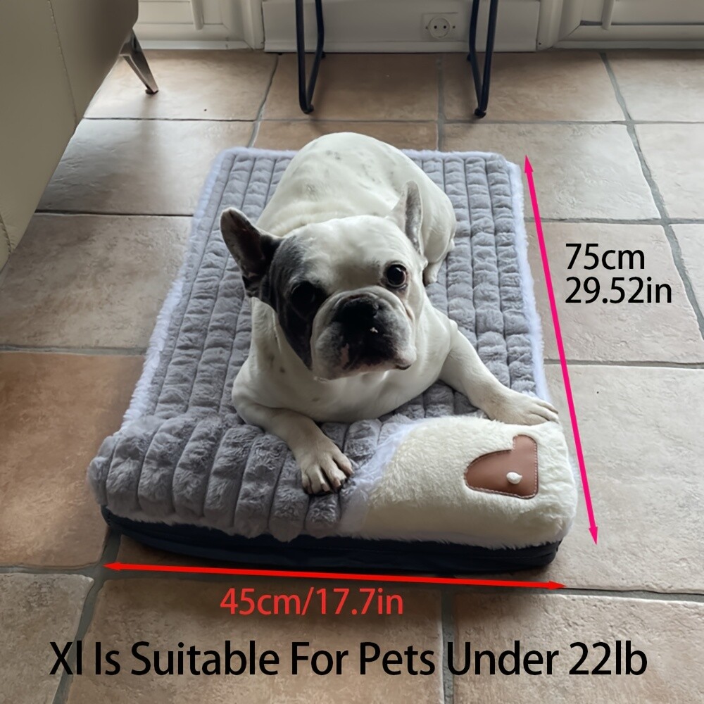 Comfortable Thickened Cat Bed Dog Sleeping Pad - Detachable Milk Pad