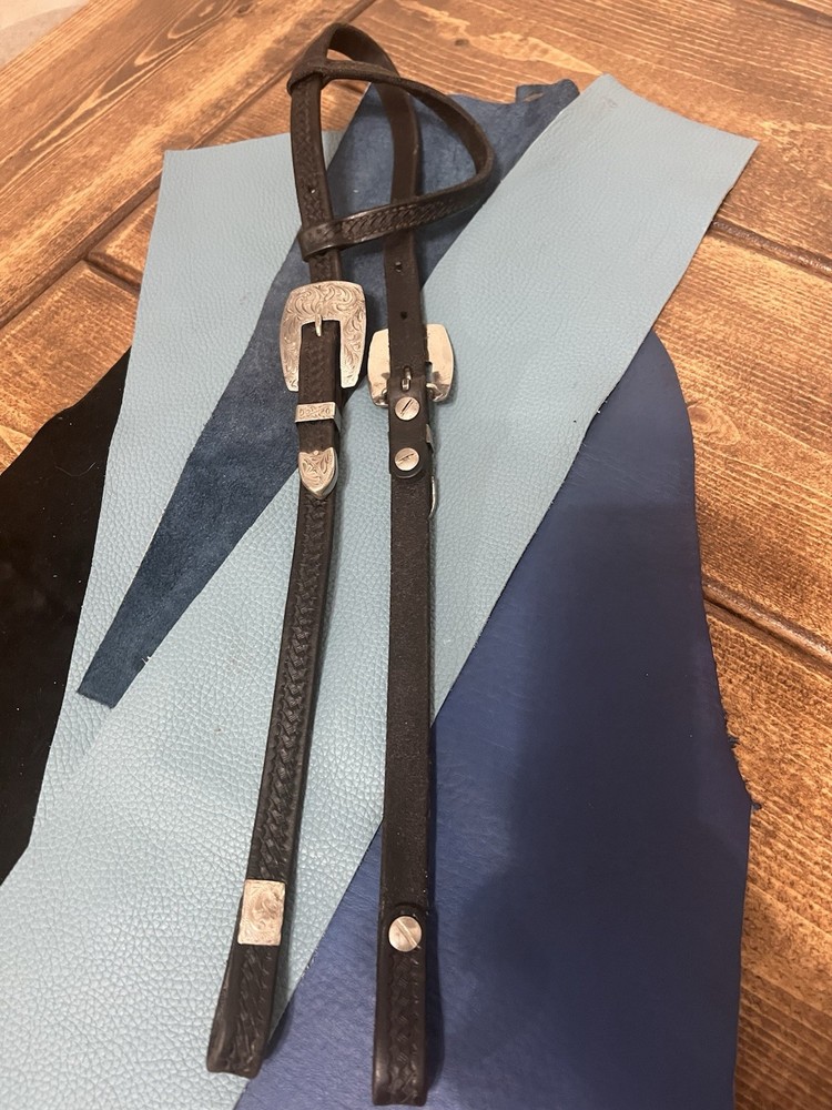 ~**Champion Turf**~ Silver Plated Show Headstall