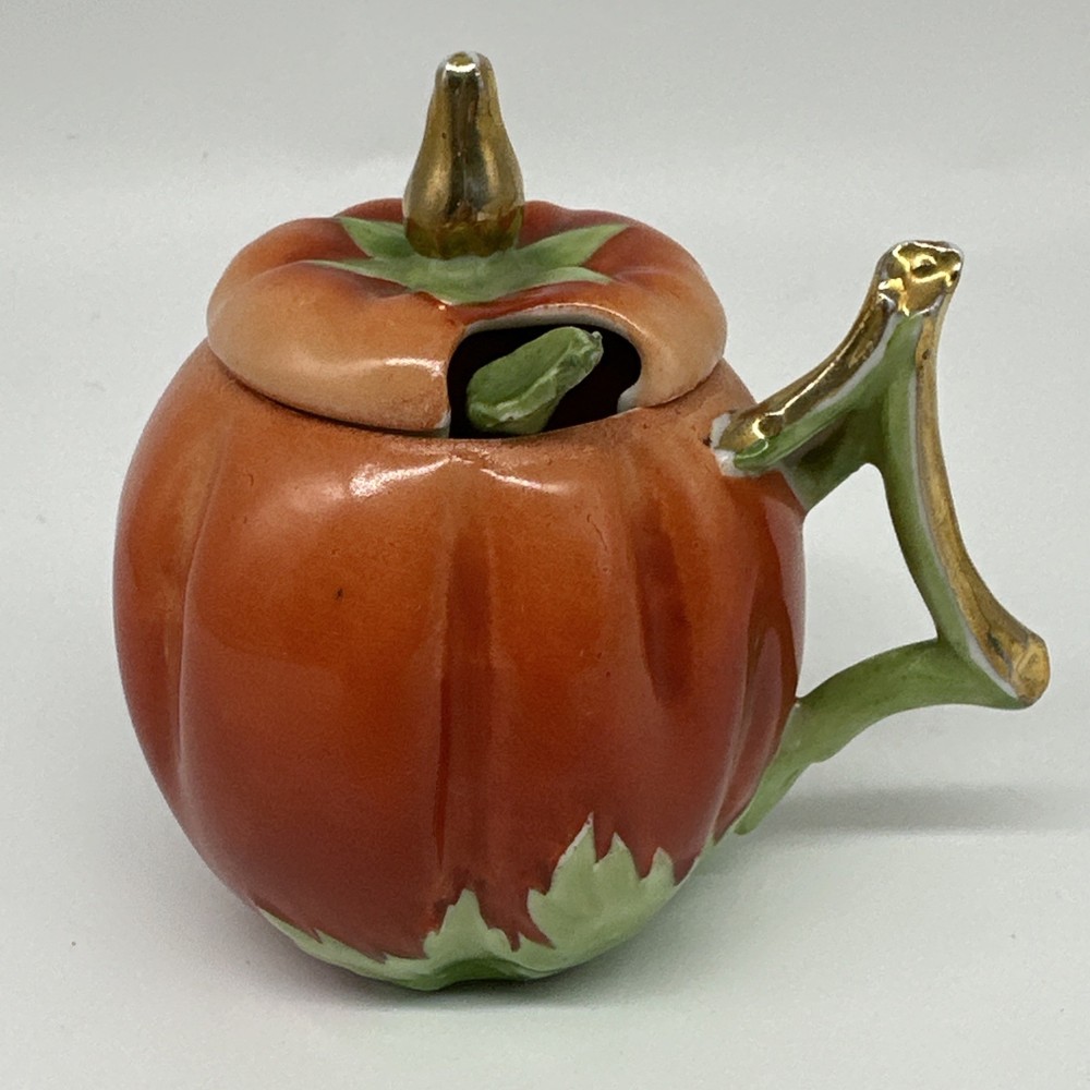 Vintage Royal Bayreuth Tomato Mustard Jar