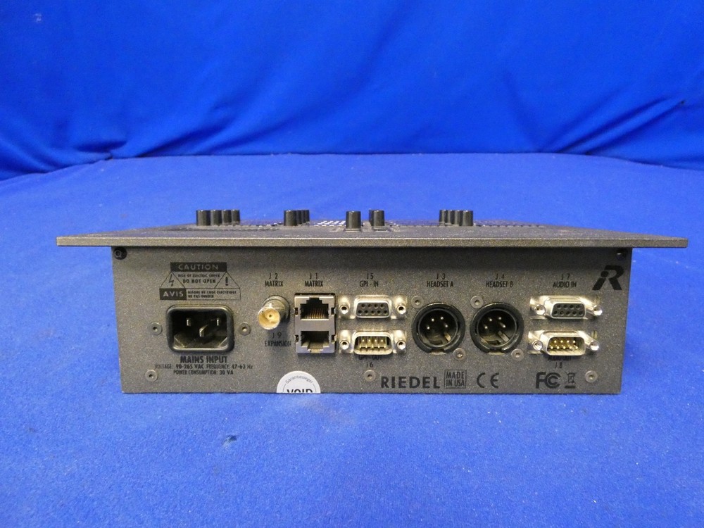 Riedel DCP-1016E /O 16-Key Desktop Control Panel (No Mic)