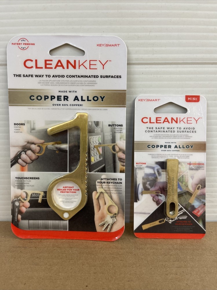 CleanKey & CleanKey Mini Copper Alloy tool For Avoiding Contaminated Surfaces