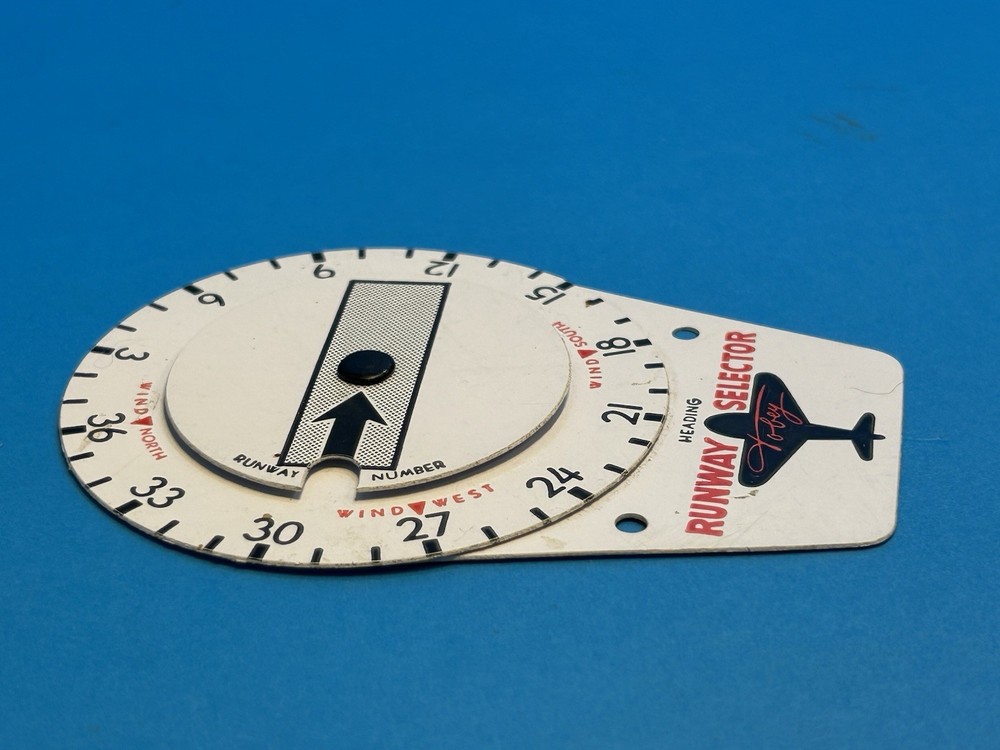 Vintage 1953 Tobey Runway Selector
