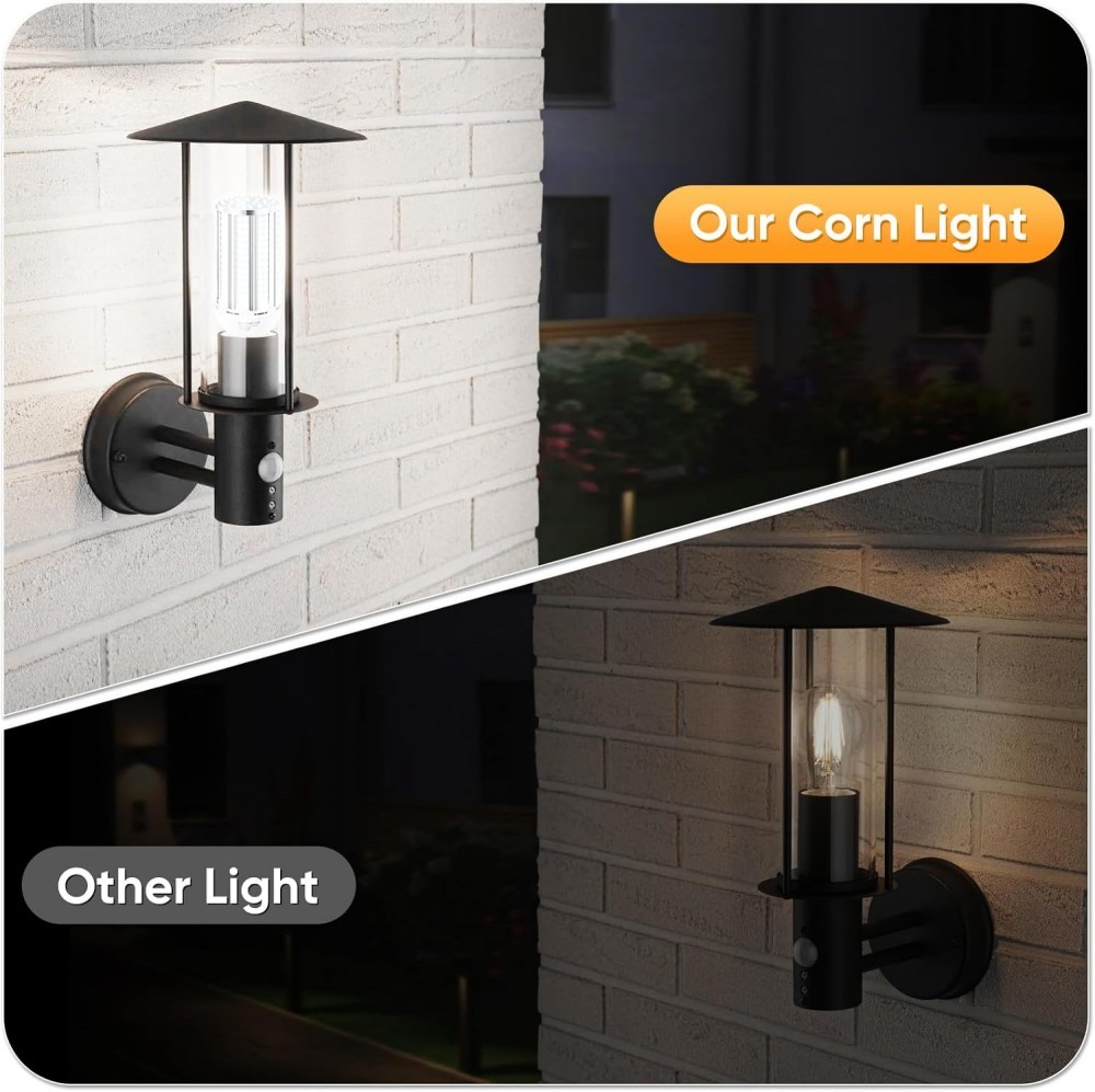 LED Corn Light Bulb 600W Equivalent 60W 6000Lumen 6000k E26/E27 Base LED Corn