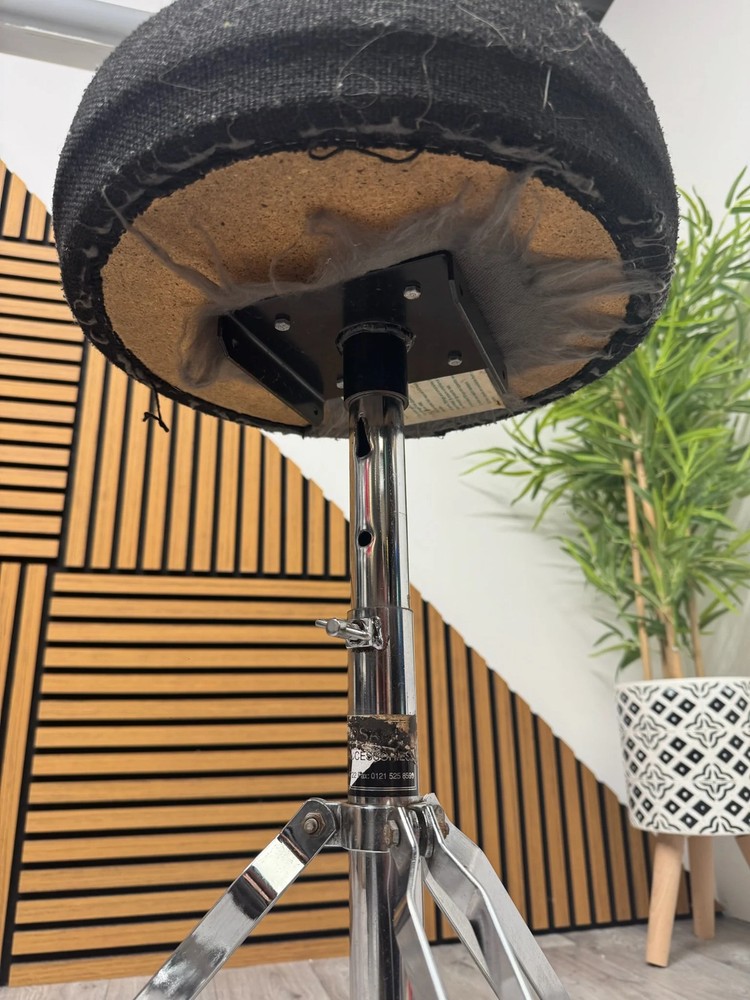 Fabric Top Drum Stool Throne / Double Braced Drum Hardware #OI64