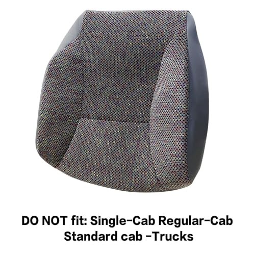 Mist Gray Front Driver Side Bottom Replacement Seat Cover Compatible with