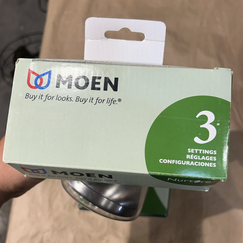 Moen Watersense Shower Faucet Brushed Nickel 23334SRN