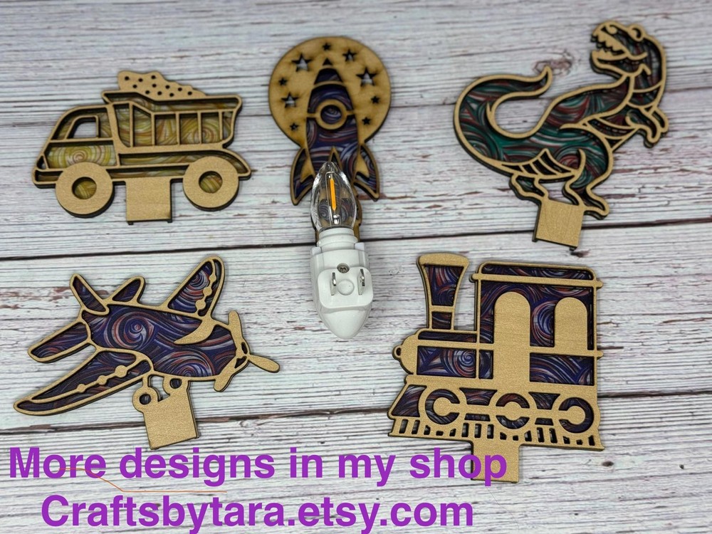 Butterfly nightlight, new made as ordered