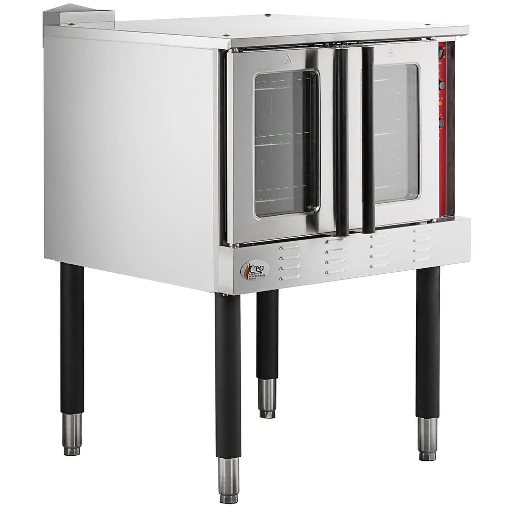 Deep Depth Single Deck Full Size Liquid Propane Convection Oven with Legs