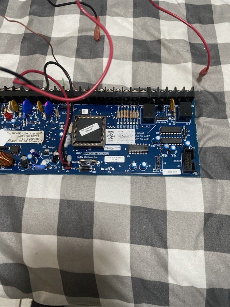 GE Security Interlogix NX-8E Board Only V19