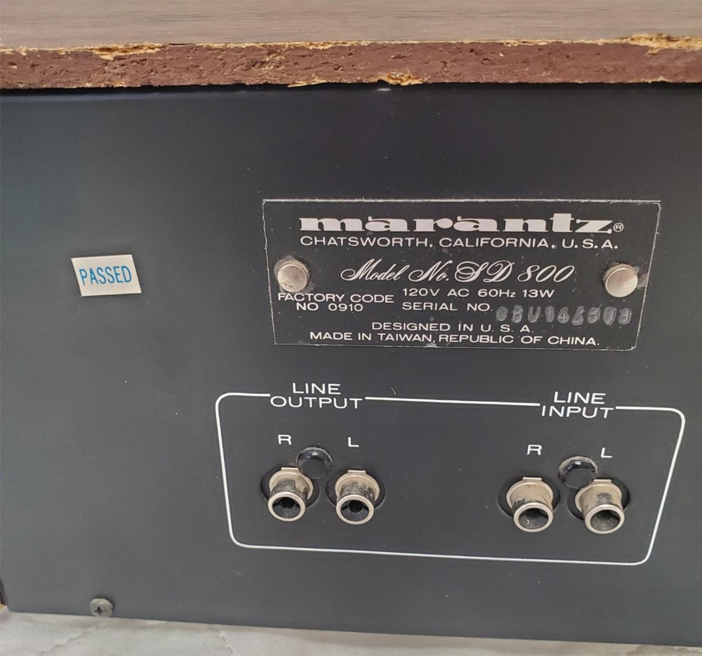 Marantz SD800 Stereo Cassette Deck