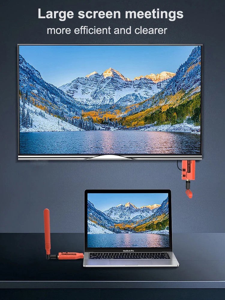 1080p Wireless HDMI Extender Video Transmitter and Receiver Display PC TV Share