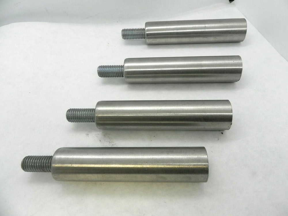 (4-pck) Stainless Steel Riser Feet Component Hardware 5/8"-11Threaded End (FR)