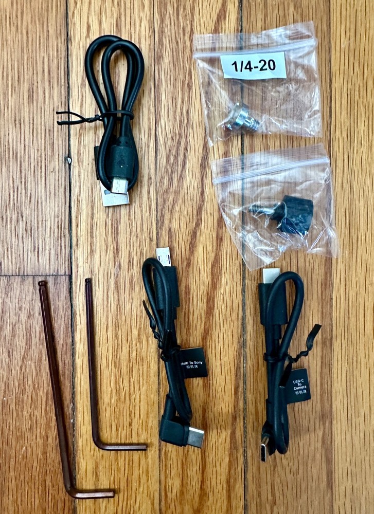 DJI Ronin-SC Motorized Gimbal Stabilizer & Panasonic Control Cable-Excellent