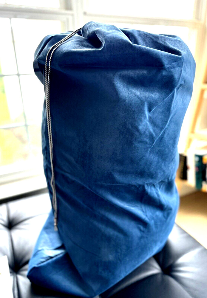 DURABLE MICROFIBER HEAVY DUTY Blue Heavy Duty Bag for Blankets, Clothes, Storage