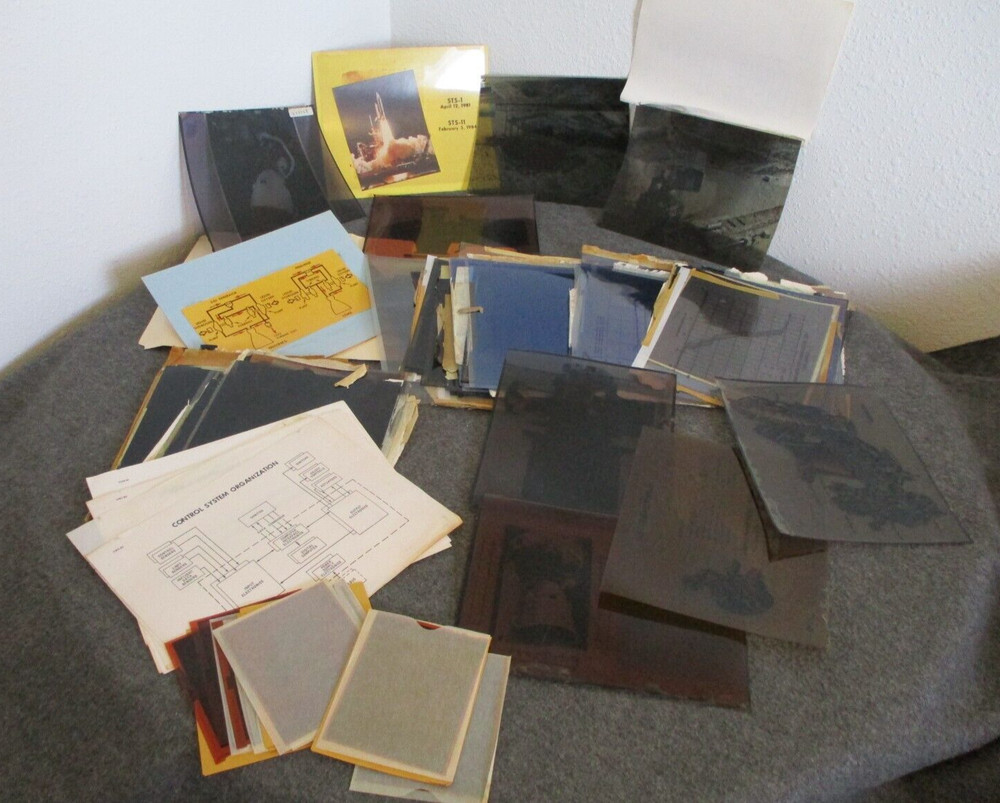 EARLY NASA SPACE SHUTTLE DEVELOPMENT REPORTS/PHOTOS/PRESENTATIONS RS25 DESIGNER