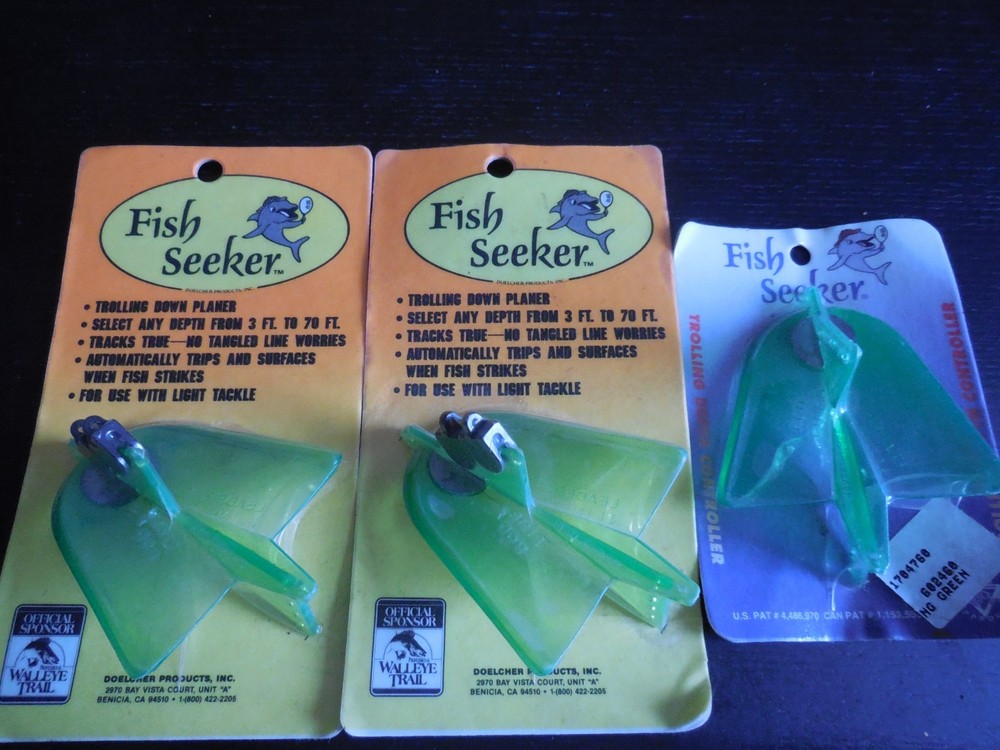 3 DOELCHER FISH SEEKER TROLLING DOWN PLANER