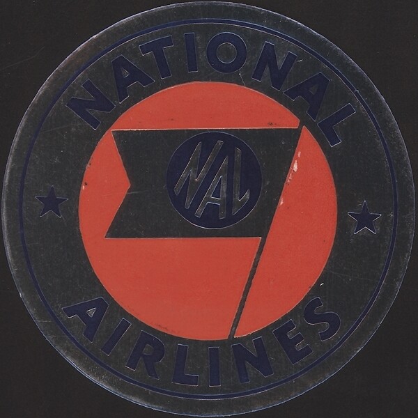 U.S., 1941. National Airlines - Decal