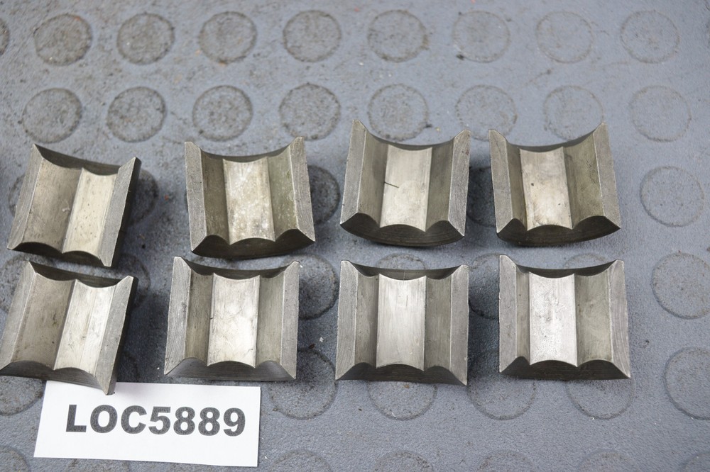 HARDINGE ( 1-1/16'' HEX ) B16 COLLET PADS READ DESCRIPTION ! LOC5889