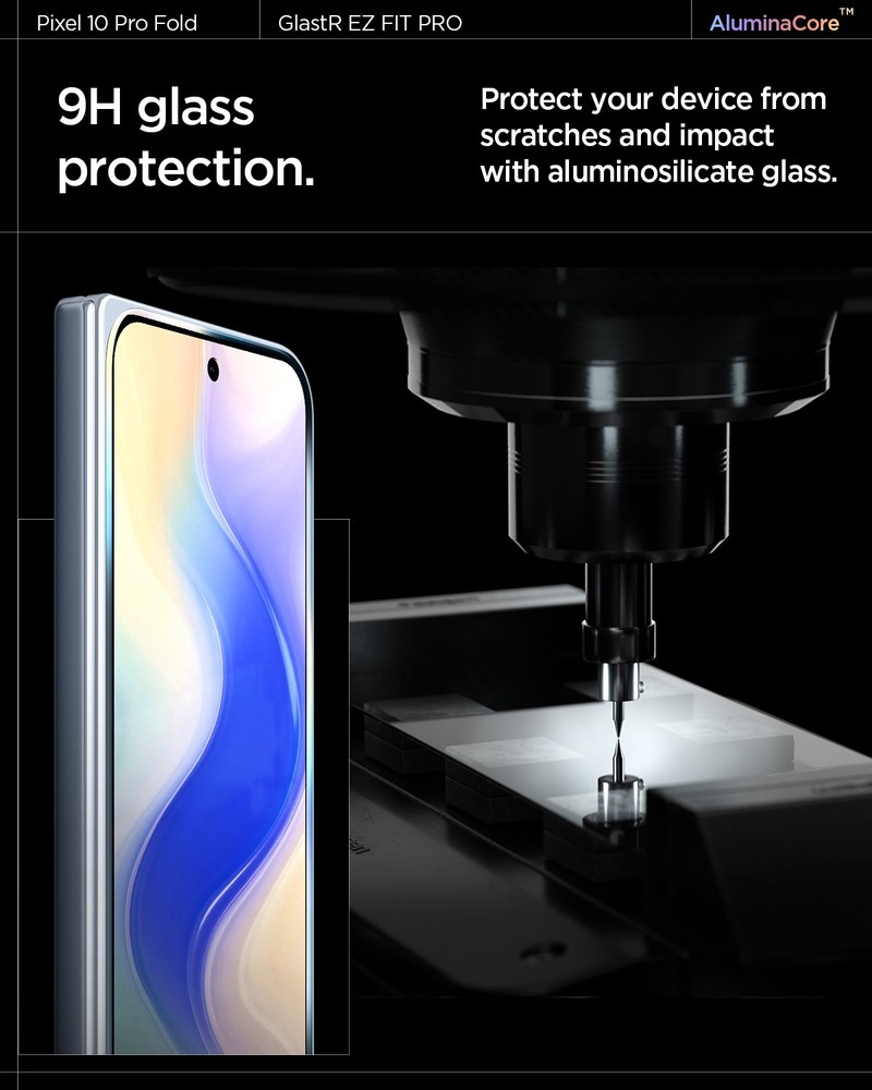 For Pixel 10 Pro Fold | Spigen GLAStR EZ Fit Pro Screen Protector