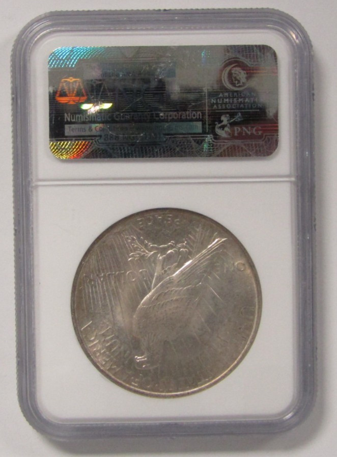 1923 Peace Dollar NGC MS 64