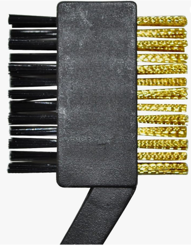 Orlimar Dual Brush with Wire Teeth