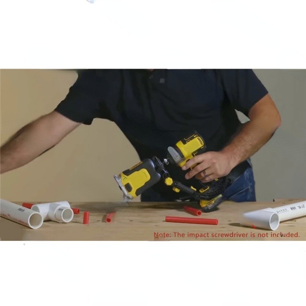 PPVC Plastic Pipe Cutting Head Pipe Cutter Attachment PVC/PEX Cut Work