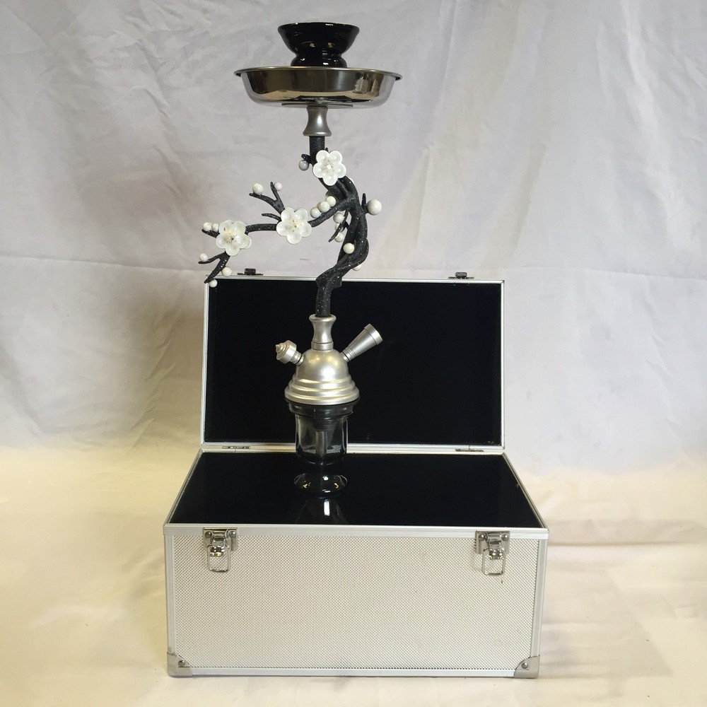 Plum blossoms Hookah in suitcase