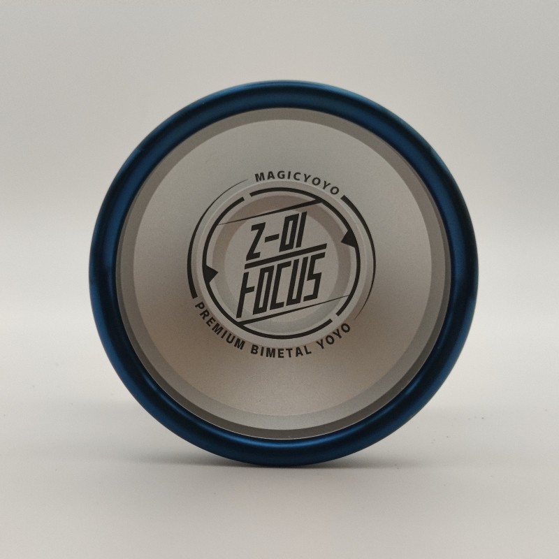 Magic Yo-Yo Z01 Focus Unresponsive White with Blue Rim
