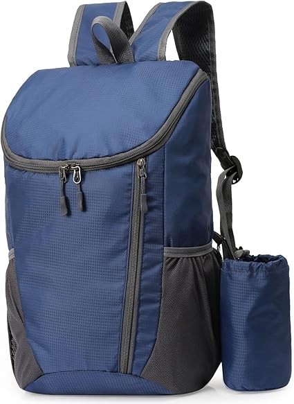WRTEE Hiking Daypack,Water Proof Lightweight Packable Backpack for Travel Cam...