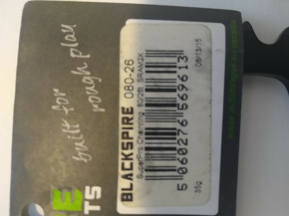 blackspire superpro 80/26t