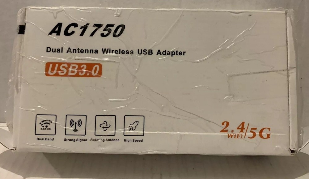 Dual Antenna Wireless USB Adapter AC1750