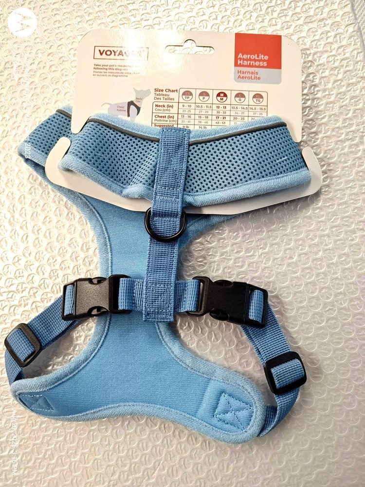 Medium Step In Dog Harness Mesh, No Pull Harness Lite blue
