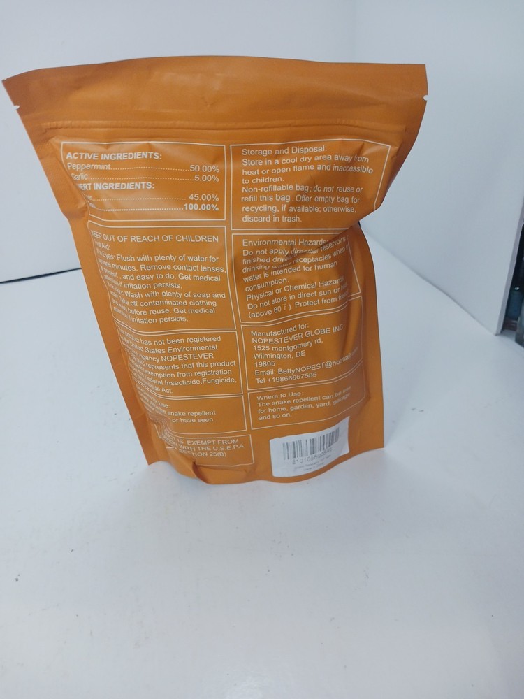 Snake Repellent Made With Essential Oils 12 Pack NIB